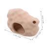 Toyvian Ceramic Aquarium Hideout for Fish, Shrimp, and Turtles view 2