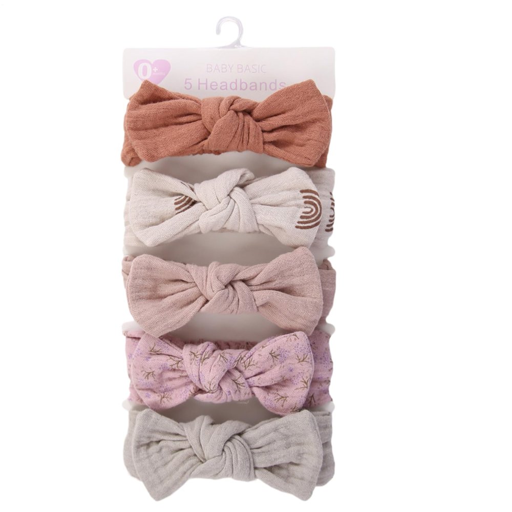 Hair Bows for Little Girls, 18 x 3.5 cm Large Knot Headbands