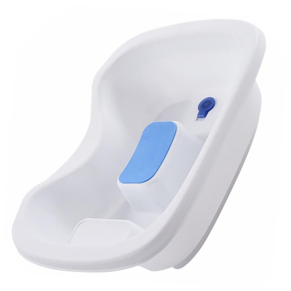 Plastic Hair-Washing Basin with Reclining Shampoo Support for Seniors