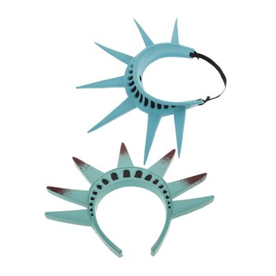 minkissy 2-Piece Statue of Liberty Headband Crown Set
