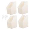 CAXUSD Pigeon Feeders with Lids, Large Capacity, 4-Pack view 1
