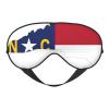 North Carolina State Flag Sleep Mask, Silk-Like Eye Mask for Women and Men view 1