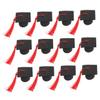 OUNONA 12-Piece Graduation Cap Cake Toppers view 1