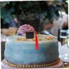 OUNONA 12-Piece Graduation Cap Cake Toppers view 4