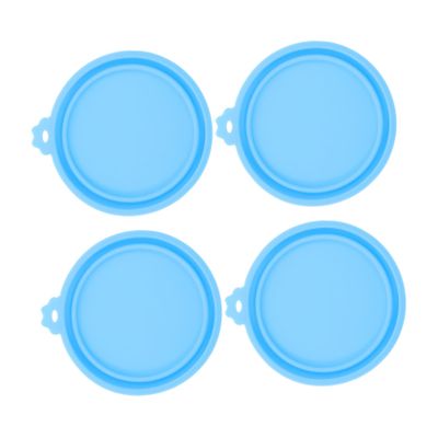 HAPINARY 4-Piece Silicone Lids for Cans