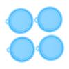 HAPINARY 4-Piece Silicone Lids for Cans view 1