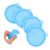 HAPINARY 4-Piece Silicone Lids for Cans view 2