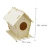 COLLBATH 2-Piece DIY Birdhouse view 2