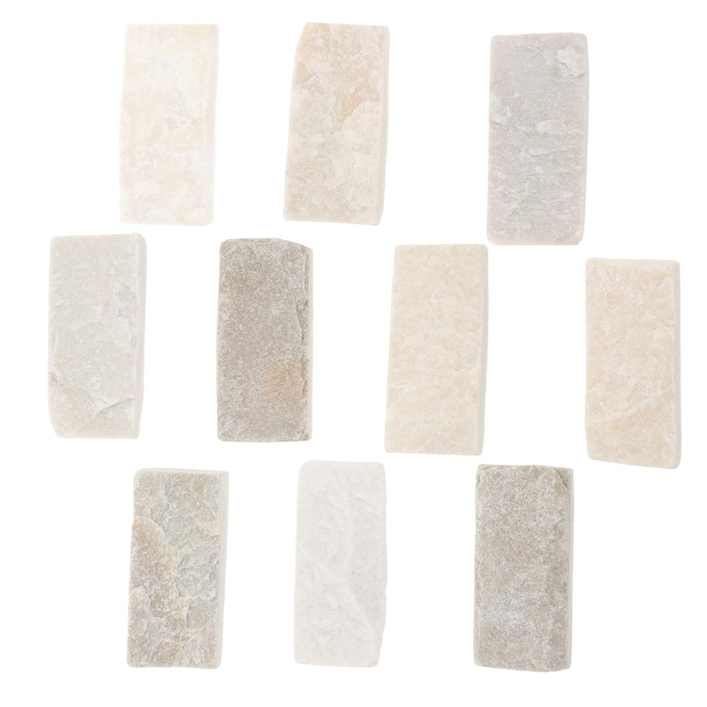 TOYANDONA 10-Piece Natural Stone Plates for Turtle Tanks and Aquariums