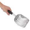 Pongnas Cat Litter Scoop, Aluminum Alloy, Black view 2