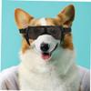 TOYANDONA Dog Sunglasses with UV Protection, Snow Resistance, Black EVA Material, and Adjustable Straps view 4