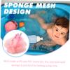 HAPINARY Unicorn Bath Loofah for Children view 2