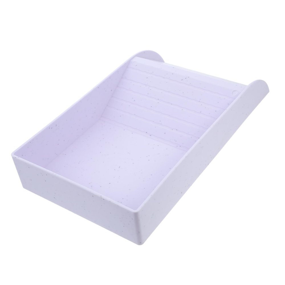 Toyvian Portable ABS Turtle Bath and Feeding Bowl, White