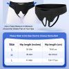 QiaoRong Left-Sided Inguinal Hernia Belt for Men and Women with 2 Removable Compression Pads, Adjustable (Small) view 2