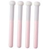 4-Piece Makeup Pads with Mushroom Heads for Foundation and Powder, Pink view 1