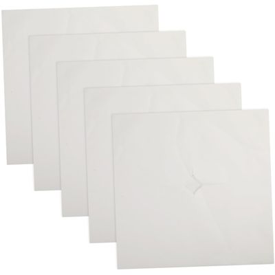 Disposable Facial Massage Covers with Hole, 500 Nonwoven Sheets, White