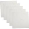 Disposable Facial Massage Covers with Hole, 500 Nonwoven Sheets, White view 1