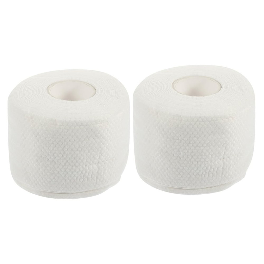 Disposable Facial Towels, 2 Rolls, Blending, White