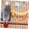 TOYANDONA Hammock for Bird Cages, Warm Sleeping Hammock for Parrots, Bite-Resistant Perches and Balls as Bird Toys, Comfortable and Safe Hanging Bed for Small Birds view 4