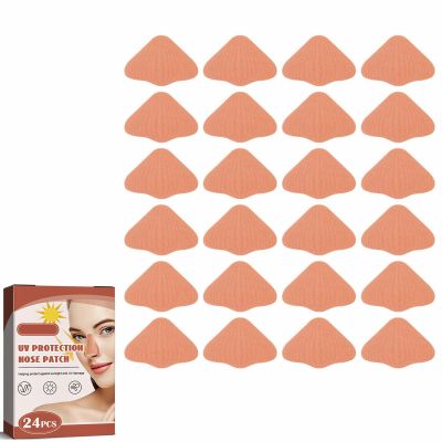 UV Nose Sun Protection Patches, 24-Pack