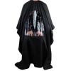 HKYBCF Waterproof Haircut Cape with Viewing Window, Blue view 4