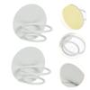 DECOMELODY 2-Pack Wall-Mounted Makeup Sponge Holders, Carbon Steel, No Drilling view 2