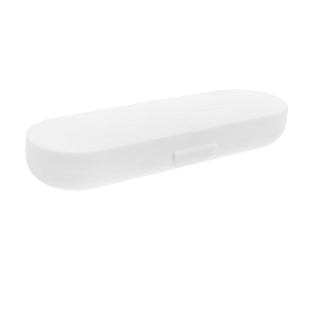 FOMIYES White PP Electric Toothbrush Travel Holder, Hard-Shell Case