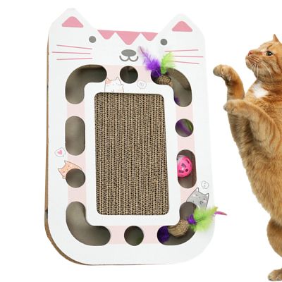 Multifunctional Horizontal Cat Scratching Board, 44 x 28 cm