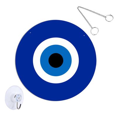 Hemobllo Evil Eye Pendant with Detailed Craftsmanship, Acrylic Turkish Home Decor