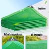 LXBFLC Green Shade Cloth with Eyelets, Shade Net for Plants, Pool, Patio, Garden and Outdoor Areas (5 x 11 m) view 4