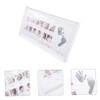 JOINPAYA Baby Handprint Photo Frame, Wooden, 12 Photos, First-Year Monthly Milestones, Baby Shower Gift view 4
