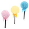 PACKOVE Powder Puffs, Precise Application, Soft Plush, 3-Piece Set with Plastic Handles for Foundation and Body Powder view 1