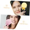 PACKOVE Powder Puffs, Precise Application, Soft Plush, 3-Piece Set with Plastic Handles for Foundation and Body Powder view 3