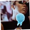 PACKOVE Powder Puffs, Precise Application, Soft Plush, 3-Piece Set with Plastic Handles for Foundation and Body Powder view 4