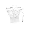 BESPORTBLE Women's Lace Wrist Cuffs, Detachable Fingerless Sleeves view 2