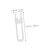 DECHOUS 12-Piece U-Shaped Child Safety Locks for Cabinets and Drawers view 2