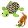 DecorDwell Plush Turtle Dog Toy view 1