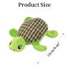 DecorDwell Plush Turtle Dog Toy view 2