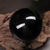NIBHZ Obsidian Crystal Ball Ornaments, Black Obsidian Stone, Office and Living Room Decor, Gift, Black, 50 mm view 3