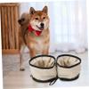 Foldable Oxford Fabric Dog Bowl with Zipper view 3