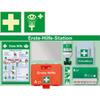K.57 Classic First Aid Station with DIN 13157:2021 Case, Eye Wash and Bandage Dispenser, 940 x 475 x 1 mm view 2