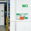 K.57 Classic First Aid Station with DIN 13157:2021 Case, Eye Wash and Bandage Dispenser, 940 x 475 x 1 mm view 3