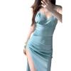 ASNAT Sexy Latex Dress, 0.4 mm, Black, Size L view 2