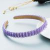 AHYBE Women's and Girls' Headbands with Crystal Rhinestones, Non-Slip, Knotted, Wide Hair Hoops (W) view 1