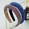 AHYBE Women's and Girls' Headbands with Crystal Rhinestones, Non-Slip, Knotted, Wide Hair Hoops (W) view 4