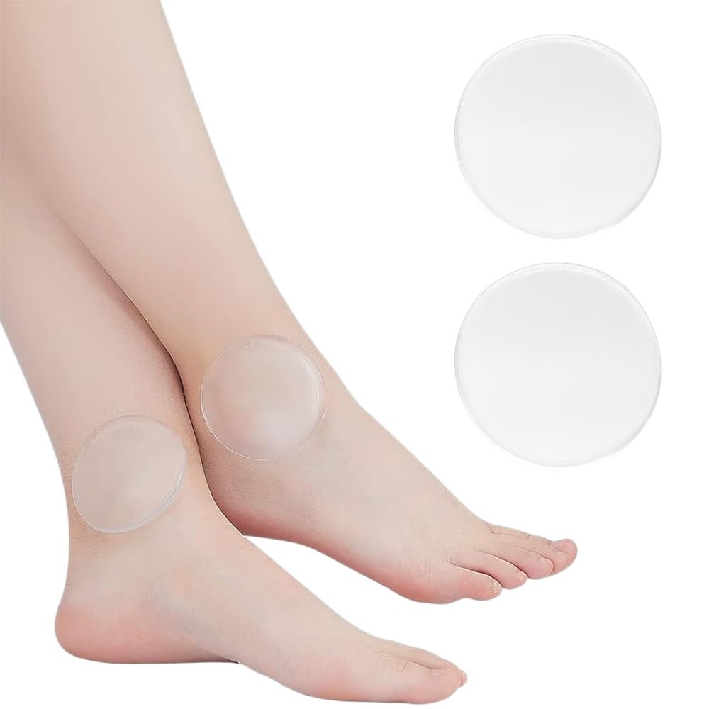 XENQITO 2-Piece Ankle Gel Pads for Skating, Hockey and Rollerblading