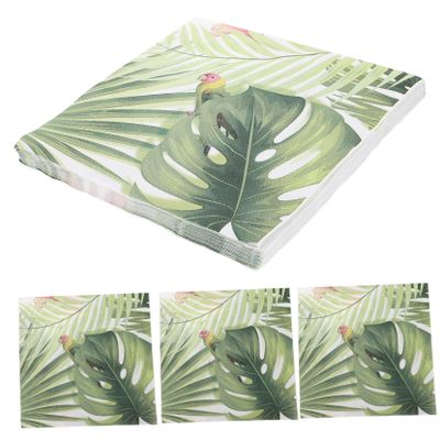 Cabilock 40-Piece Decorative Paper Napkins, Pastel Colors, Printed Party Napkins for Weddings, Birthday Parties, and Anniversaries