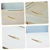 Beavorty Gold Stainless Steel Eyebrow Tweezers, 2-Piece Set view 3