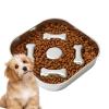 Slow Feeder Dog Bowl, Anti-Choking Puzzle view 1