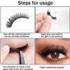 Half Lashes, 10 Pairs, Cat-Eye, Fluffy 3D Curly False Eyelashes view 4